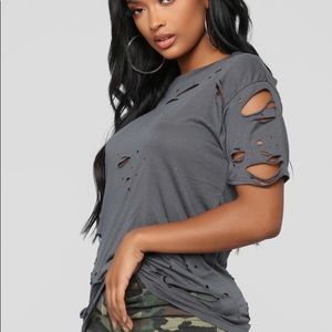Destroyed T-shirt